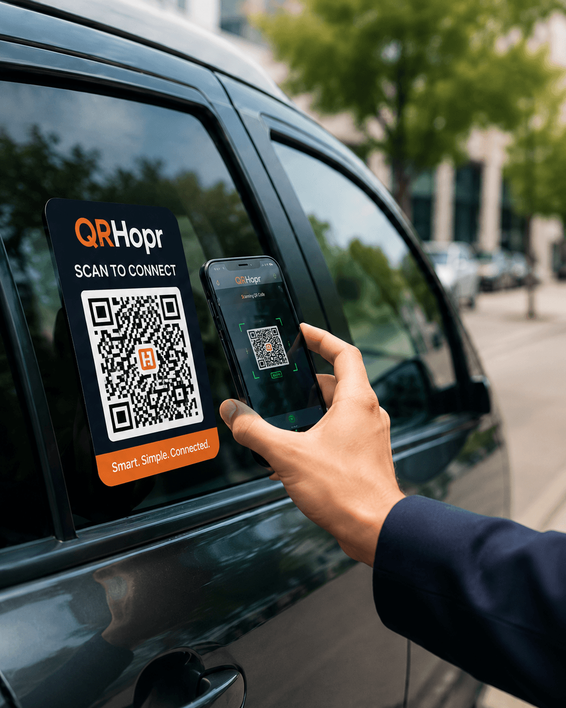 Scan QR Hopr